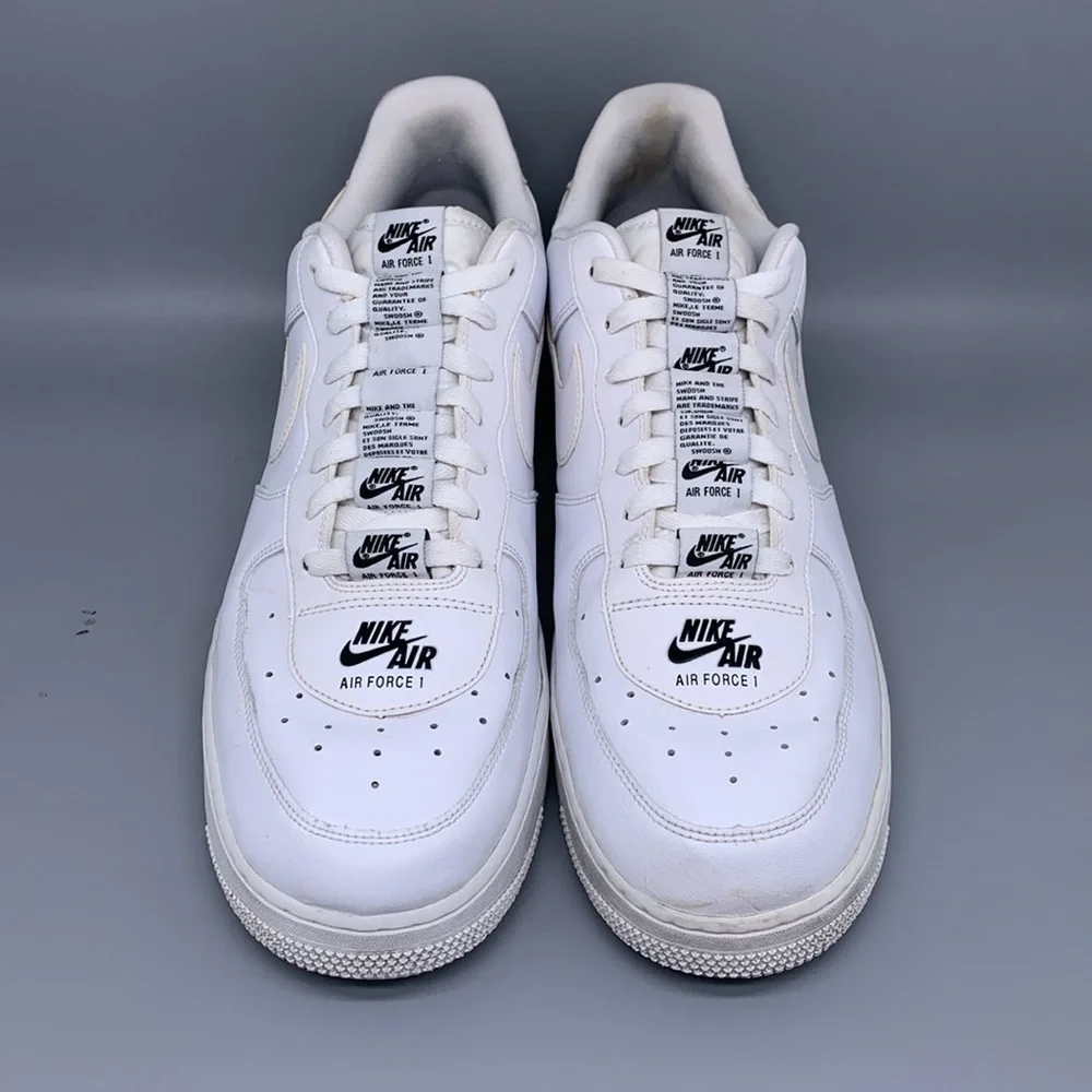 Nike AF1 Low Double Air White Shoes CJ1379-100 Men’s Sz 13‎